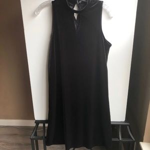 Worthington Black Poly-Nylon Sleeveless Dress